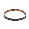 Ostrich Skin Leather Choker Necklace NJEW-G326-01-2