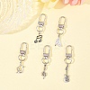 5 Pcs Alloy Pendant Decorations HJEW-FS00035-01-7
