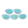 Natural Blue Agate Pendants G-NH0006-01K-1