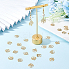 60Pcs Rack Plating 201 Stainless Steel Filigree Pendants STAS-DC0012-59-5