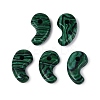 Synthetic Malachite Pendants G-S294-07B-17-1