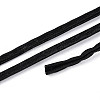 Flat PU Leather Double Fold Bias Tape with Welting Cord LC-N006-04C-1