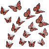 3 Sets PVC Stickers DIY-CN0003-90-1