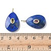 Dyed Natural Lapis Lazuli Pendants G-I391-04G-06-3