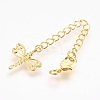 Brass Chain Extender KK-I633-50G-NR-1