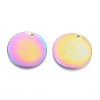 Ion Plating(IP) 304 Stainless Steel Pendants STAS-I124-03A-M-2
