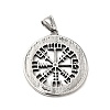 304 Stainless Steel Manual Polishing Pendants STAS-G280-10AS-2