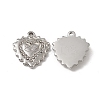 201 Stainless Steel Pendants STAS-J401-VC566-1