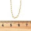 Ion Plating(IP) 304 Stainless Steel Cable Chains Necklaces MAK-L015-37B-2