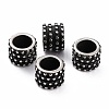 304 Stainless Steel European Beads STAS-B011-10AS-1