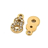 304 Stainless Steel Pendants STAS-L080-002G-08-2