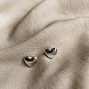 304 Stainless Steel Stud Earrings for Women EJEW-G459-01C-P-1