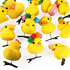 12Pcs 3 Styles Wool with Alligator Hair Clips for Girl PHAR-TA0001-21-3