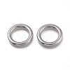 Tarnish Resistant 304 Stainless Steel Linking Rings STAS-H120-10P-A-1