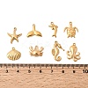 Ocean Theme 201 Stainless Steel Pendants STAS-F348-01C-G-3
