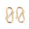 304 Stainless Steel S Hook Clasps STAS-G199-01G-1