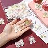 27Pcs 9 Styles Lace and CCB Embroidery Sewing Fiber DIY-CJ0003-20-4