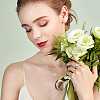 8Pcs 2 Colors Rack Plating Brass Micro Pave Cubic Zirconia Pendants KK-DC0003-47-7