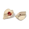 Brass Cubic Zirconia Pendants KK-H482-12G-04-2
