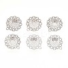Non-Tarnish 304 Stainless Steel Stud Earring Findings X-STAS-S079-34B-3