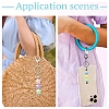 10Pcs Alloy Bar Beadable Keychain for Jewelry Making DIY Crafts KEYC-YW0001-28B-6