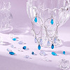 80Pcs 8 Styles Transparent Glass Beads EGLA-GA0001-30-4