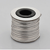 Round Nylon Satin Rattail Cord X-NWIR-O001-A-04-2
