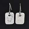 Natural Quartz Crystal Dangle Earrings EJEW-C119-02P-06-2