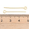 Brass Eye Pins KK-N254-48C-G-3