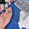 480Pcs 3 Styles Plastic Pins FIND-CA0011-41-3