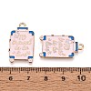 Alloy Enamel Pendants FIND-B007-03LG-3