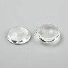 Transparent Glass Cabochons X-GGLA-R026-12mm-2