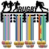 Sports Theme Iron Medal Hanger Holder Display Wall Rack ODIS-WH0055-234-1