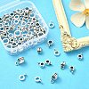 80Pcs 4 Style Tibetan Style Tube Bails FIND-YW0003-15-5
