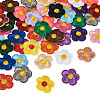 66 Pcs Flower Embroidery Cloth Iron On/Sew On Patches DIY-TA0013-05-3