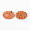 Spray Painted Alloy Charms for Valentine's Day PALLOY-Q433-027F-RS-2