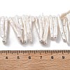 Natural Baroque Keshi Pearl Beads Strands PEAR-P064-02F-06C-5