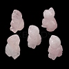 Natural Rose Quartz Carved Healing Figurines G-B062-04E-2