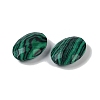 Synthetic Malachite Cabochons G-O175-15L-01-2