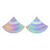 Ion Plating(IP) 201 Stainless Steel Filigree Pendants LS-X-STAS-R102-30-2