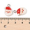 Christmas Theme Opaque Resin Pendants RESI-S08-01I-3