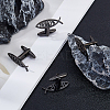2 Pairs Stainless Steel Cufflinks AJEW-FH0006-22B-4
