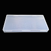 Transparent Plastic Storage Box CON-WH0070-10A-3
