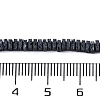 Frosted Natural Lava Rock Beads Strands G-E618-04-3