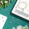 36Pcs 6 Style Brass Beads KK-FH0002-90-2