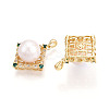 Natural Cultured Freshwater Pearl Pendants PEAR-N020-07O-2