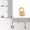 Ion Plating(IP) 304 Stainless Steel with Rhinestone Charms STAS-G351-11G-02-3