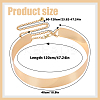 40MM Iron Wide Waist Belts AJEW-WH0481-484B-2