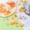 Opaque & Transparent Acrylic Beads MACR-YW0002-01B-4