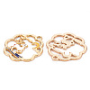 Eco-Friendly Alloy Enamel Pendants LS-ENAM-T011-61-NR-3